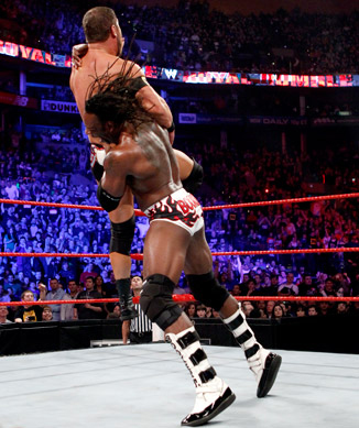 Booker T at the Royal Rumble